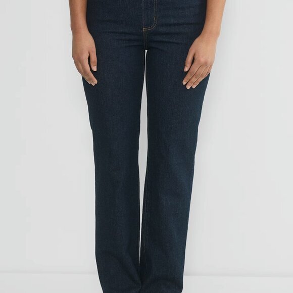 Aritzia Denim Forum Rowan Hi Rise Curve Fit Straight Jeans - Picture 3 of 3
